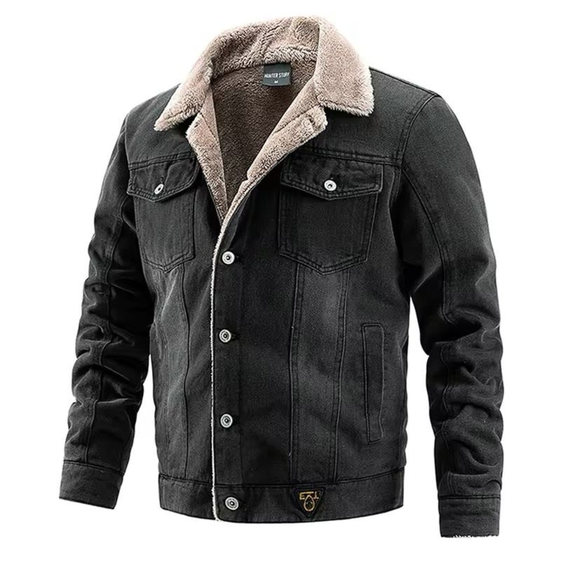 D'JOE - Chaqueta Denim Polar Soft Moscu Hombre