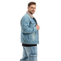 Chaqueta Denim Polar Soft Moscu Hombre