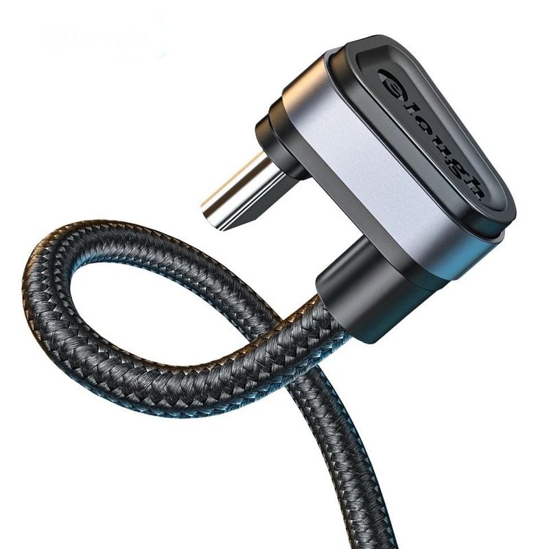 GENERICO - Cable Usb Tipo C Para Celular, Carga Rápida De 180 Grados