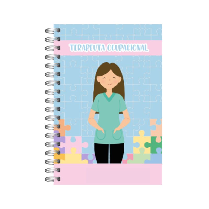 GENERICO - Agenda Terapeuta Ocupacional Personalizada Papelería To