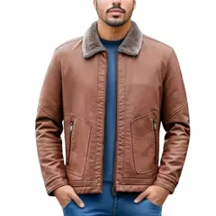 D'JOE - Chaqueta Ecocuero Soft Estonia Hombre
