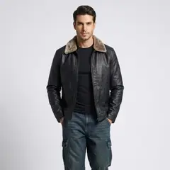 D'JOE - Chaqueta Ecocuero Soft Estonia Hombre