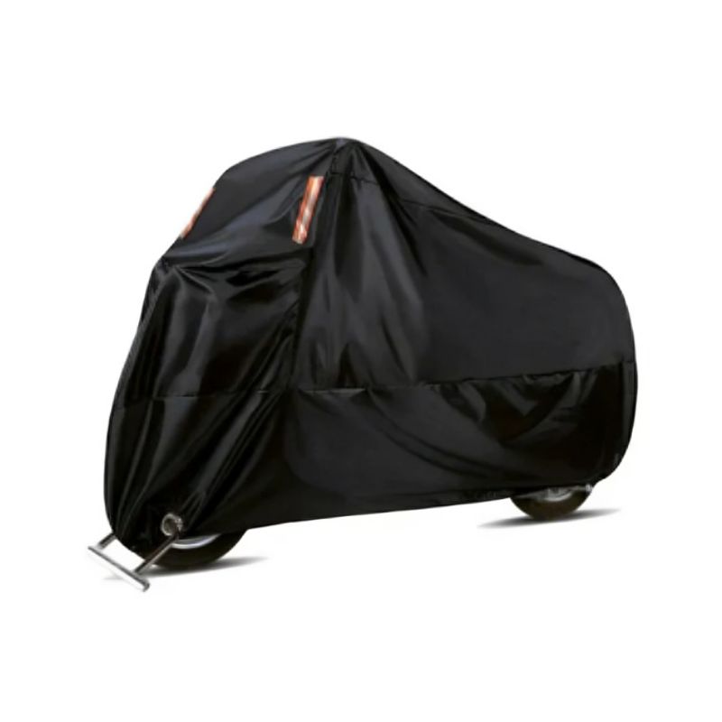 OEM - FUNDA PARA MOTO WATERPROOF 255X125 CON OJALES PARA CADENA