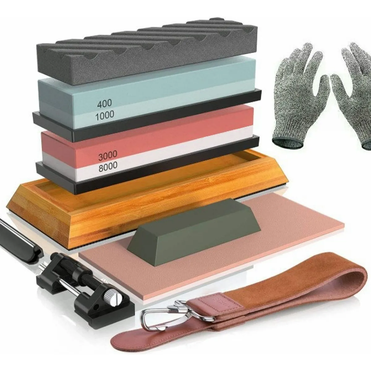 U BUY - Piedras De Afilar 11 En 1 - 4001000 30008000