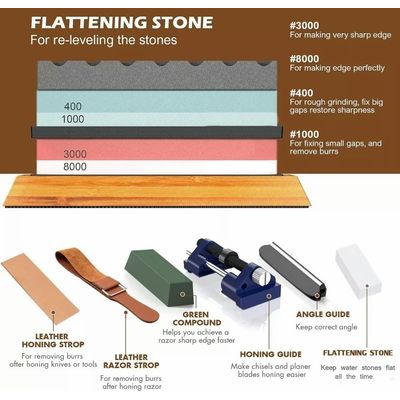 Imagen 2 del producto Piedras De Afilar 11 En 1 - 4001000 30008000