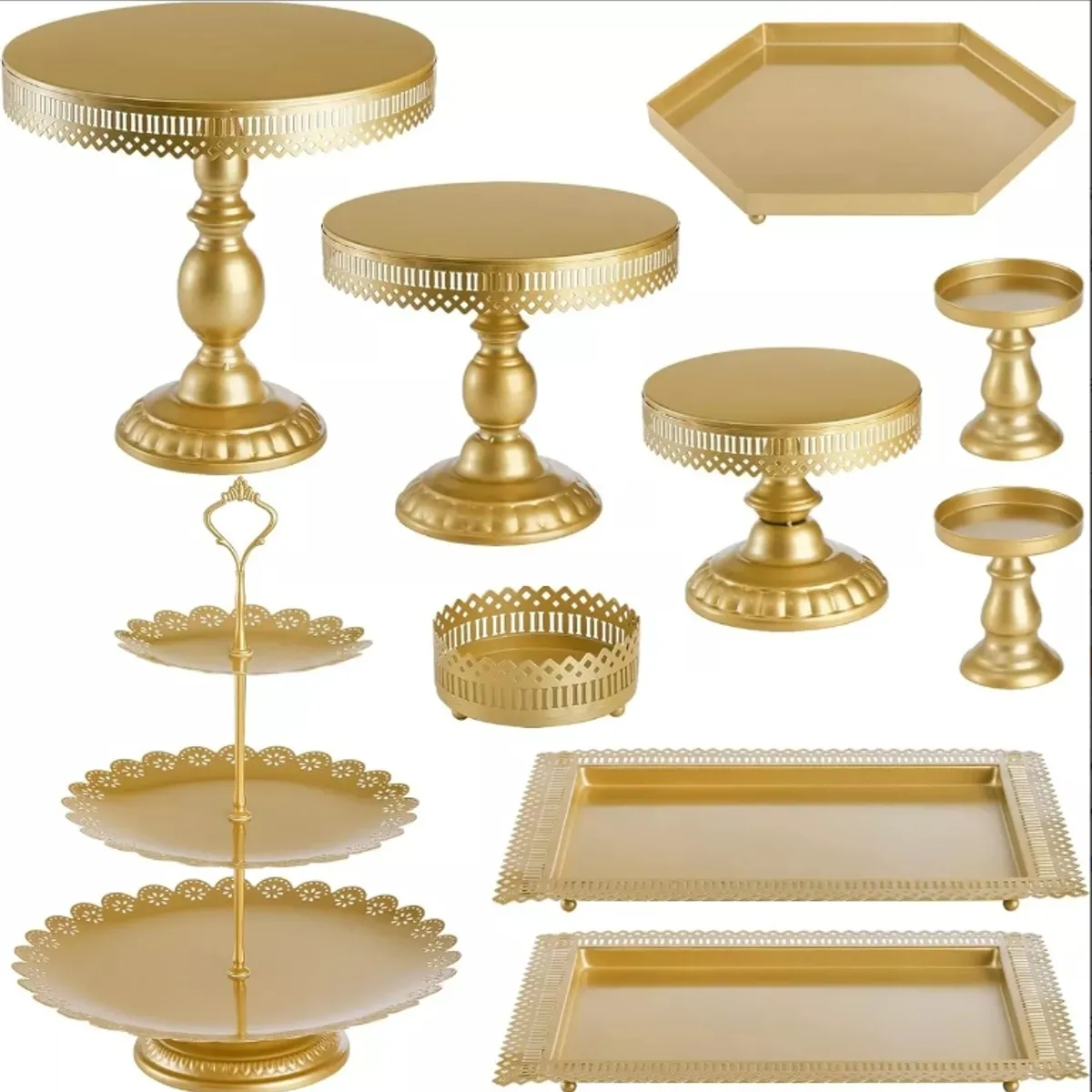 U BUY - Pack X10 Porta Torta Porta Cupcakes Torre Porta Cupcake