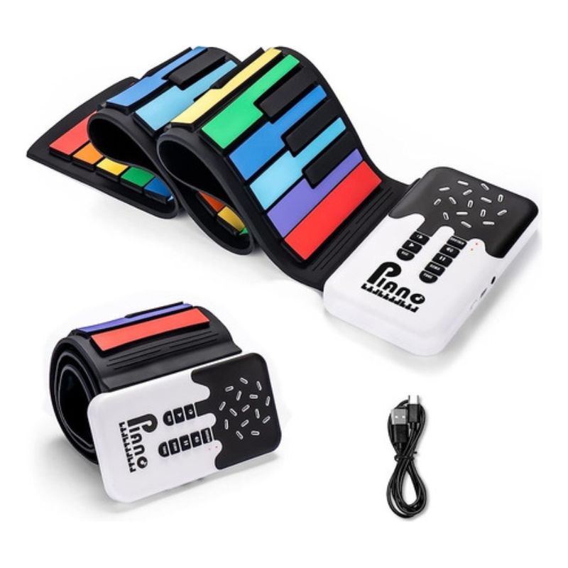 U BUY - Pogolab 49 Key Roll Up Keyboard Piano Teclado De Piano P