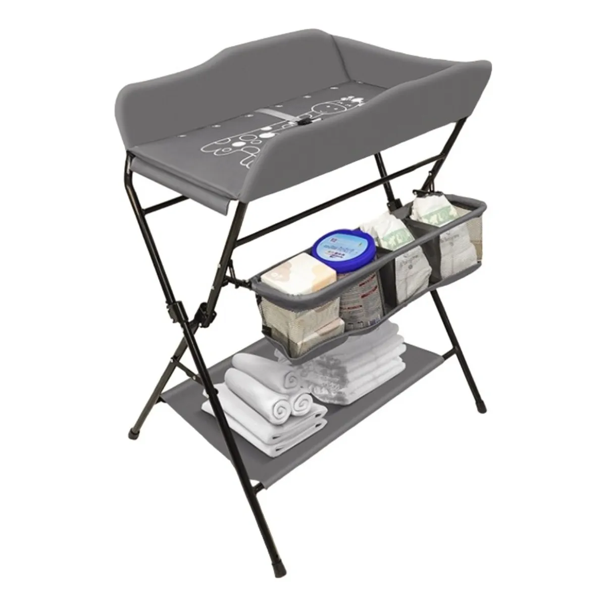 BLLOQ - Cambiador Mudador De Pañales De Bebé Horizontal Baño Público