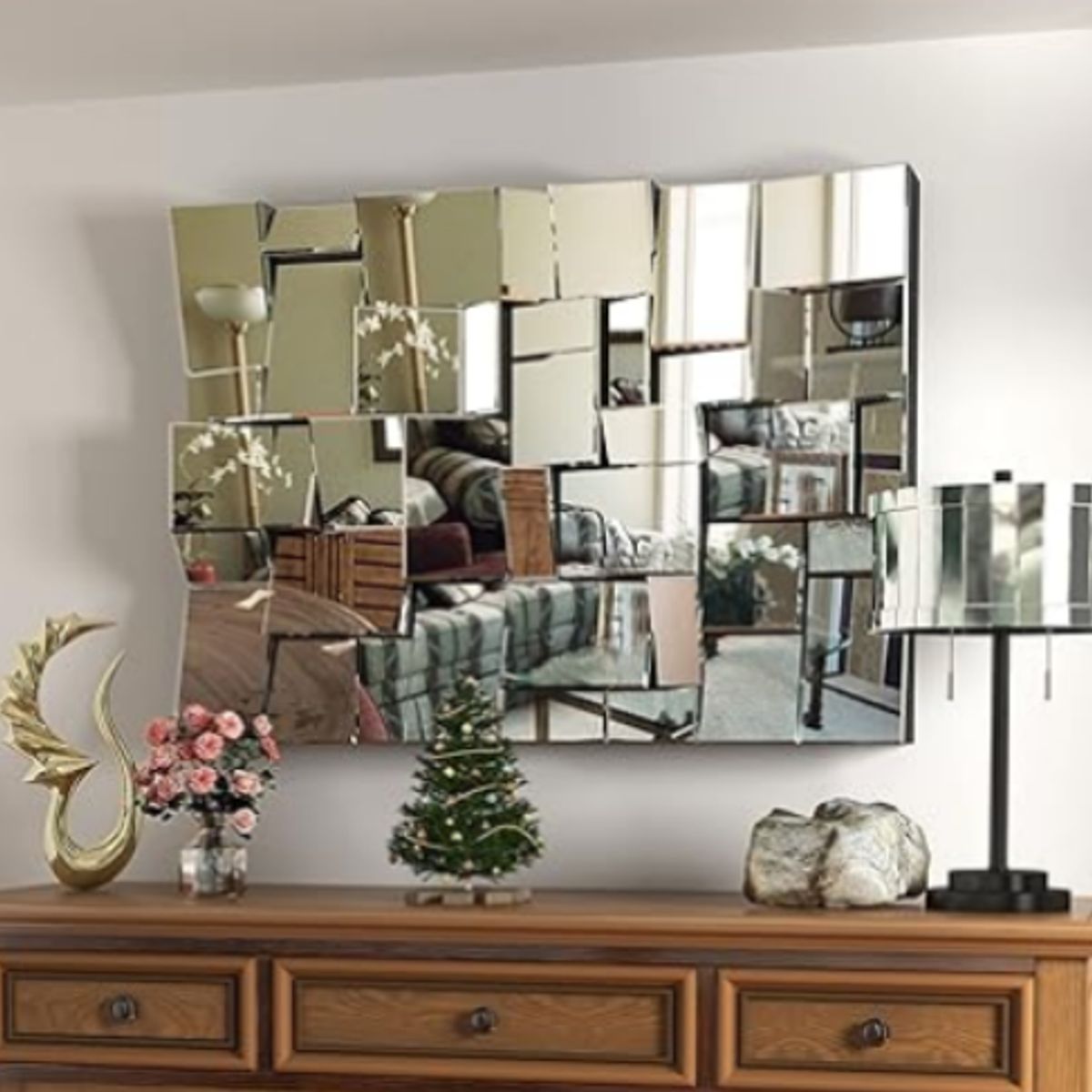 GENERICO - Espejo de pared DECORATIVO 120x 80 LIQUIDACION FALABELLA