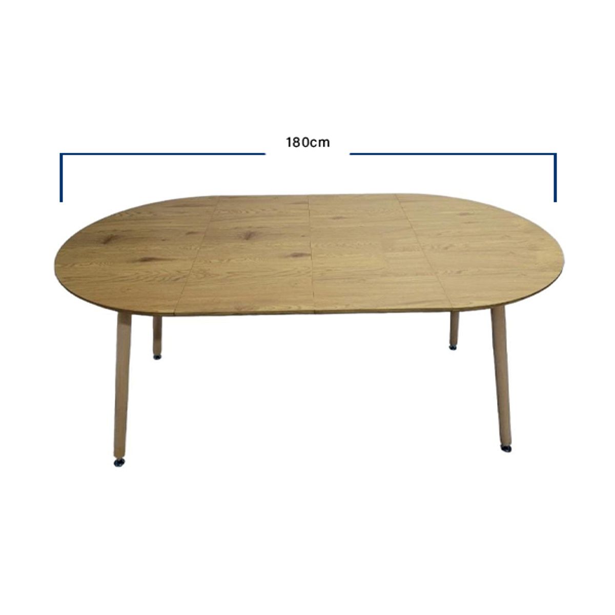 CORI CORI - Mesa de Comedor Expandible de 100cm -140cm- 180cm