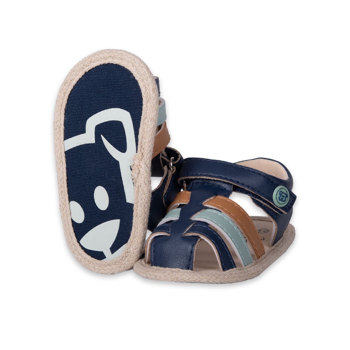 PILLIN - Sandalias Bebe Niño Azul marino Pillin PILLIN