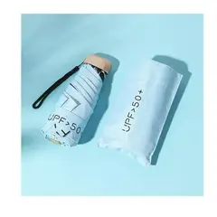 GENERICO - Mini Paraguas Plegable Portátil Sombrillas Cápsula Anti Uv