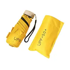 GENERICO - Mini Paraguas Plegable Portátil Sombrillas Cápsula Anti Uv
