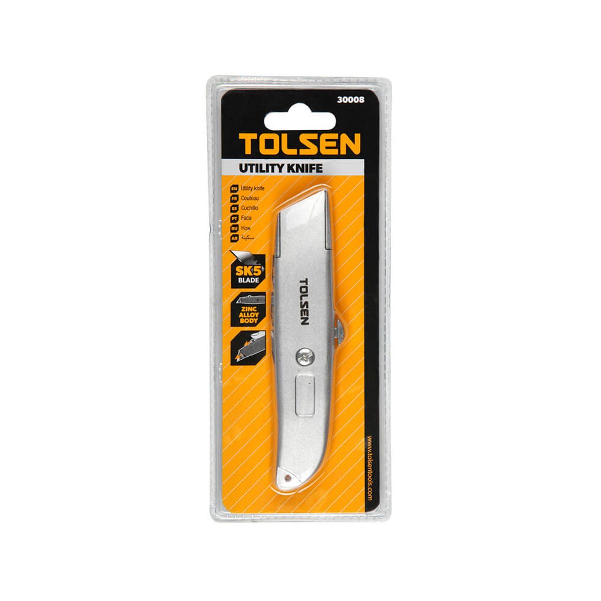 TOLSEN - Cartonero con cuerpo de aleación de aluminio 30008 Tolsen