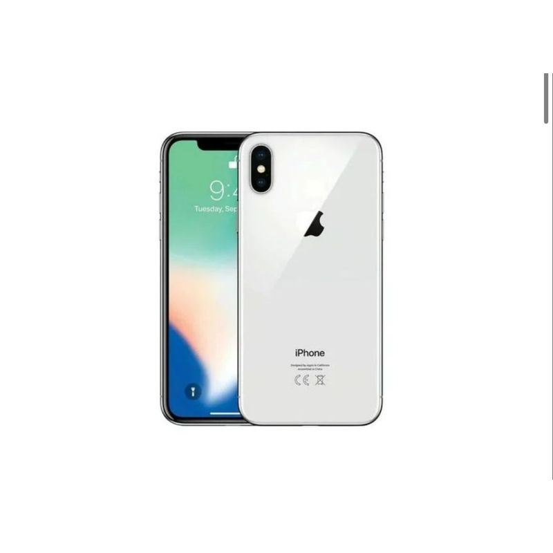 APPLE - iphone X 64GB Plata Reacondicionado