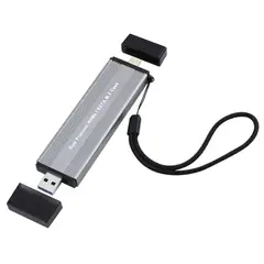 OEM - Cofre Case Carcasa Enclosure Ssd M2 Dual PCIe NVME NGFF USB-C USB-A