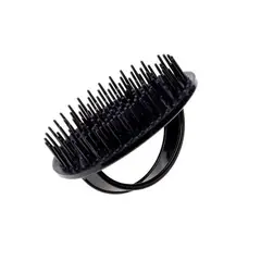 DENMAN - Cepillo para masajes y desenredar Bebop Negro