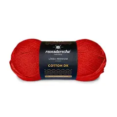 REVESDERECHO - Algodon Cotton DK 100grs - Rojo Italiano 003