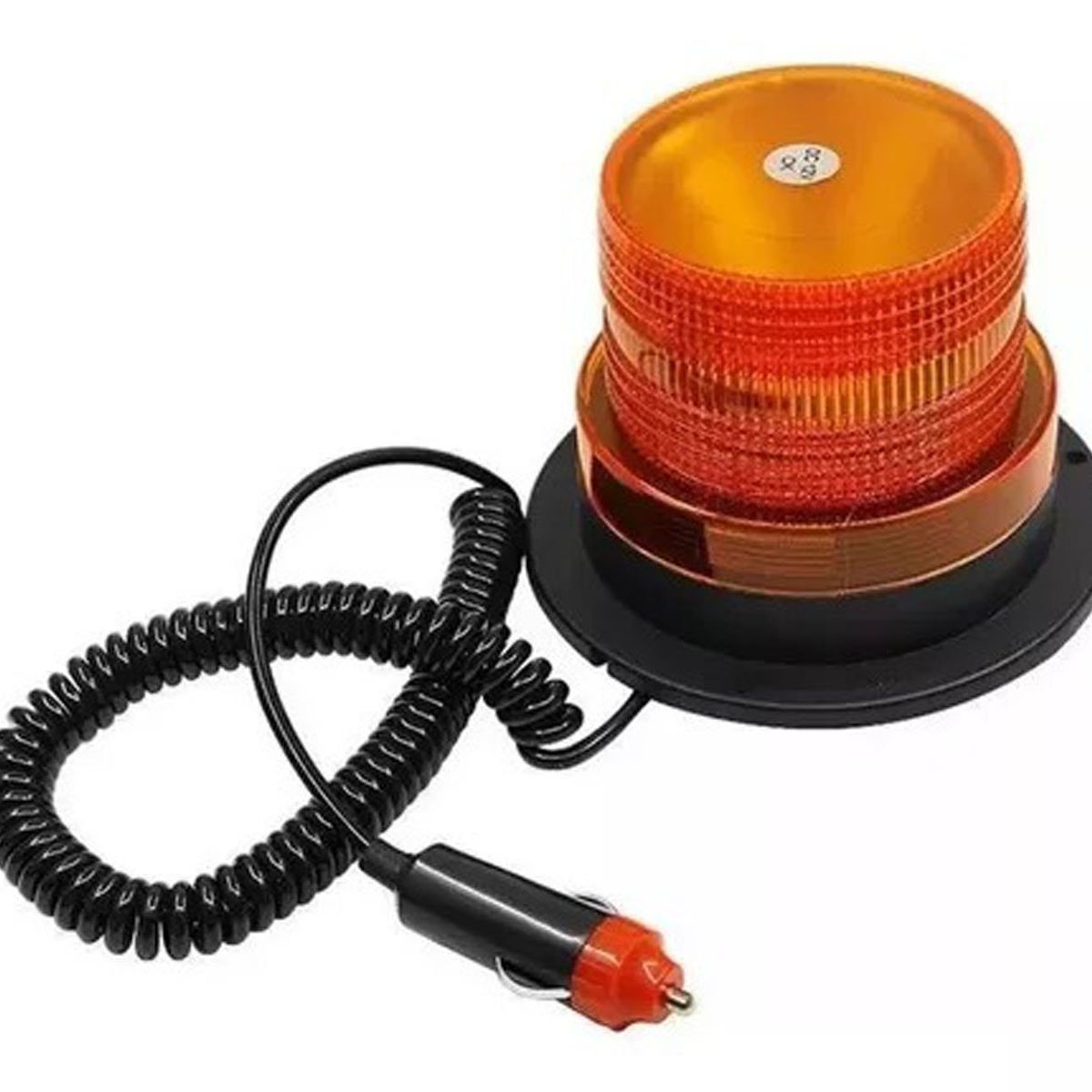 GENERICO - Baliza Led Ambar 12v-24v Estroboscopica Con Iman