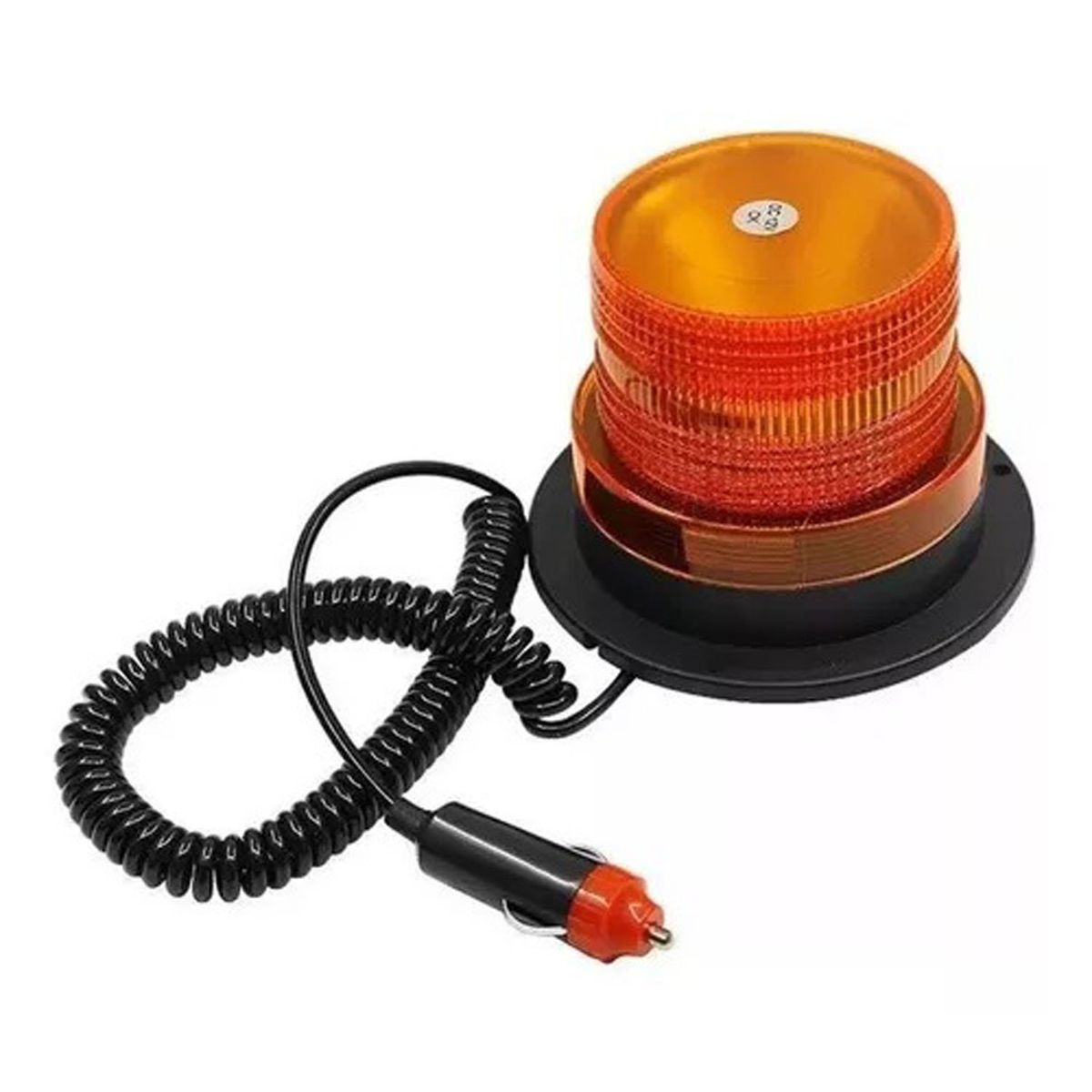 GENERICO - Baliza Led Ambar 12v-24v Estroboscopica Con Iman