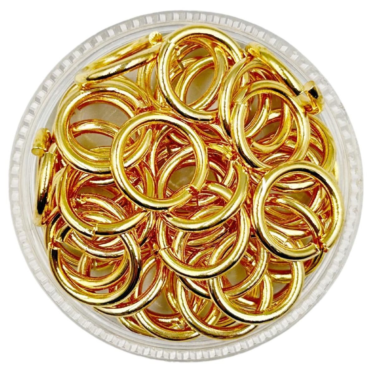 GENERICO - Argollas Para Bisutería De Baño De Oro 5gr - Dorado
