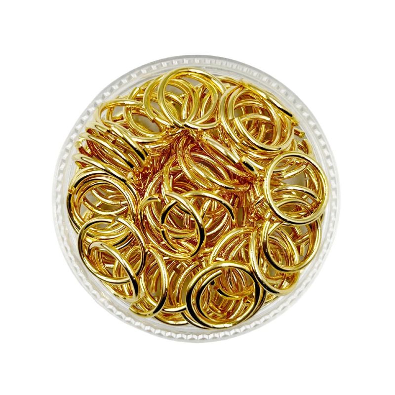 GENERICO - Argollas Para Bisutería De Baño De Oro 5gr - Dorado