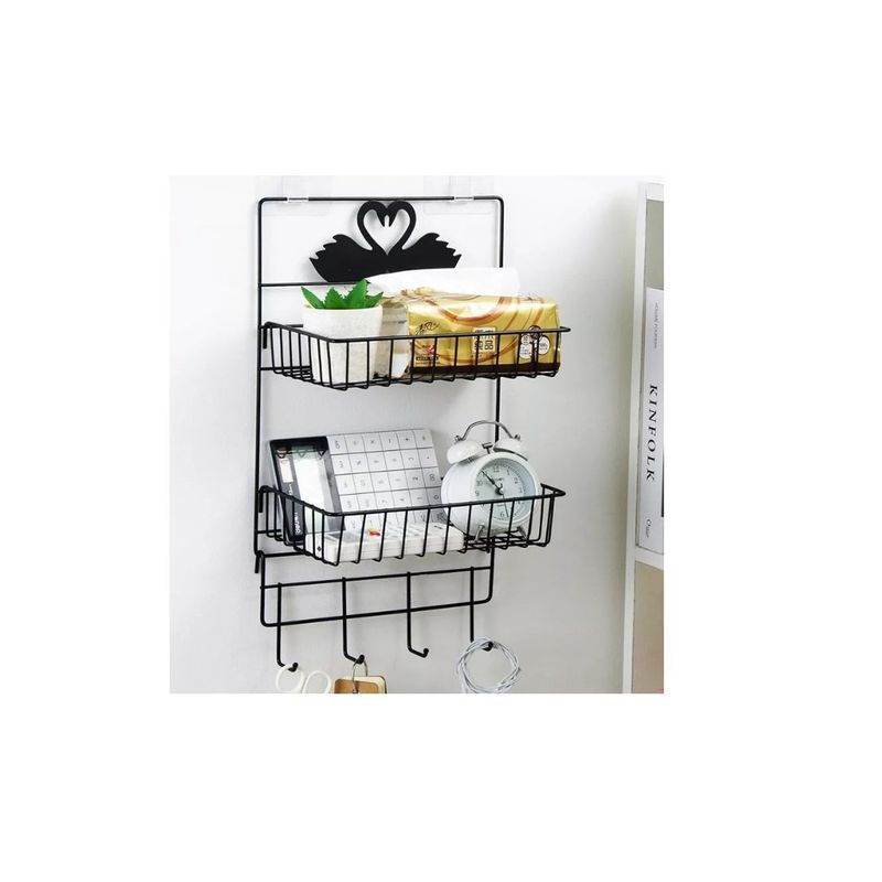 GENERICO - Organizador Repisa Flotante Multiuso Cisne 47x25cm Adhesivo