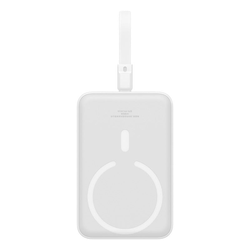 BASEUS - Powerbank Baseus Magnético Mini 10000mAh 20W MagSafe Lightning Blanco