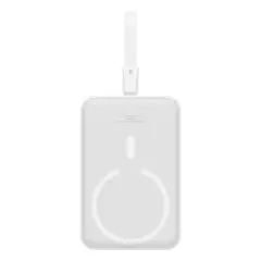 BASEUS - Powerbank Magnético Mini 10000mAh 20W MagSafe Lightning Blanco