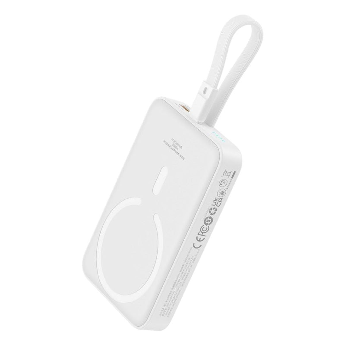 BASEUS - Powerbank Baseus Magnético Mini 10000mAh 20W MagSafe Lightning Blanco