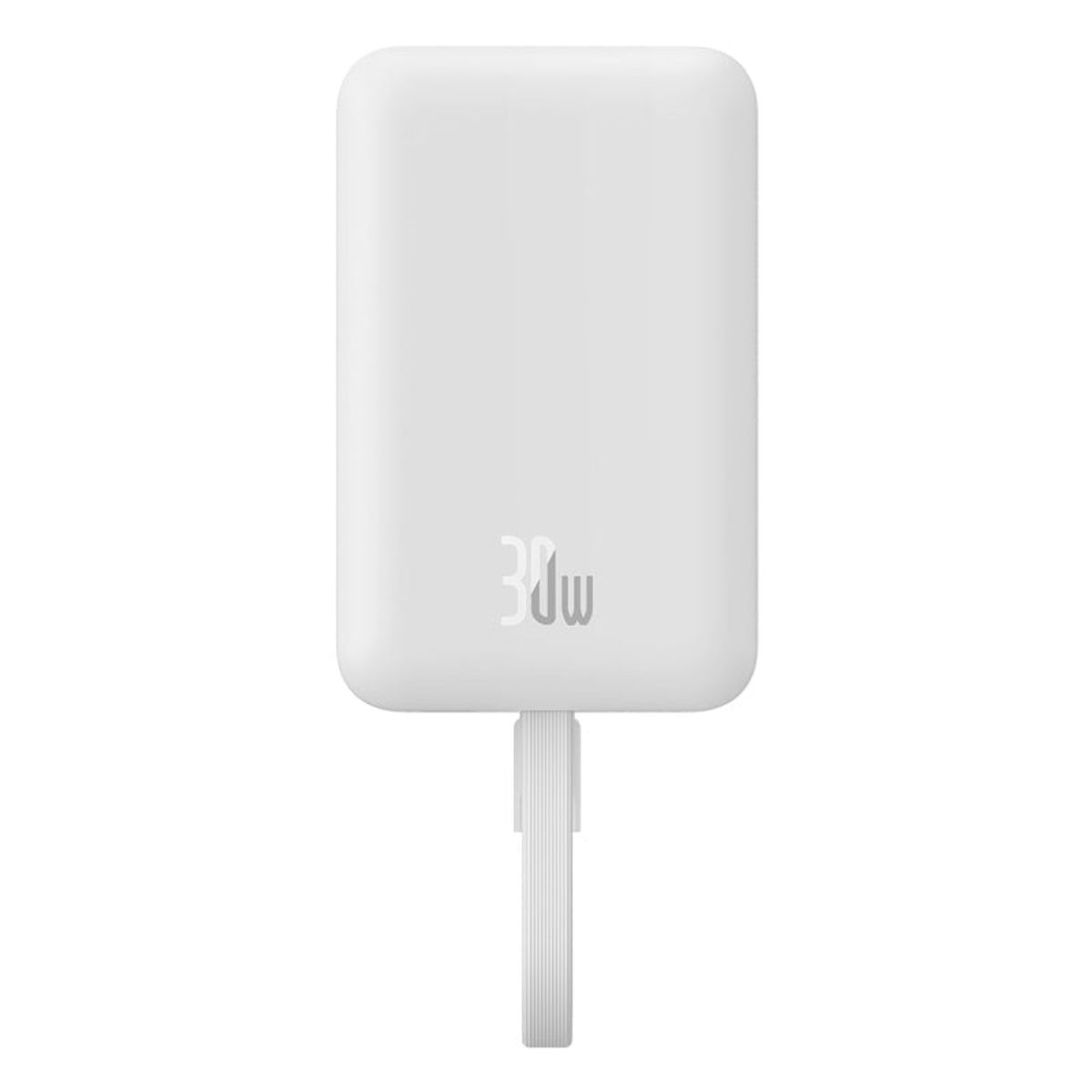 BASEUS - Powerbank Baseus MagSafe Qi 30W 10000mAh con USB-C Blanco