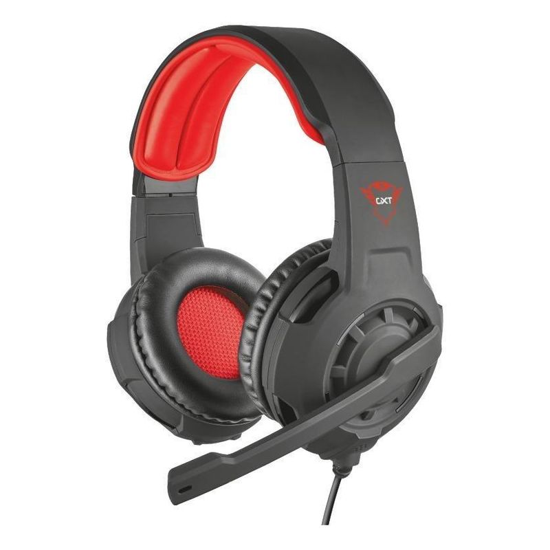 TRUST - Audífonos Gamer Trust Radius Gxt 310 Black Y Red