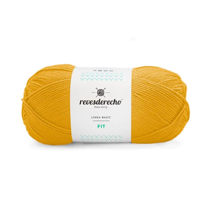 REVESDERECHO - Hilo FIT 100grs - Mostaza 0067