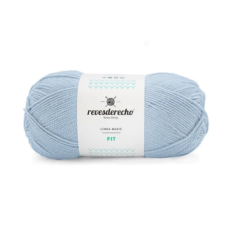 REVESDERECHO - Hilo FIT 100grs - Celeste 0081