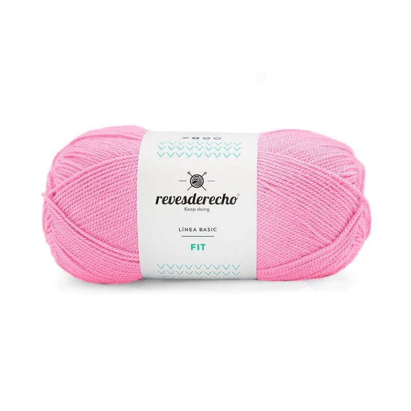 REVESDERECHO - Hilo FIT 100grs - Rosa Palido 0225
