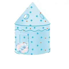 OEM - CARPA CASTILLO 100 PELOTAS CELESTE