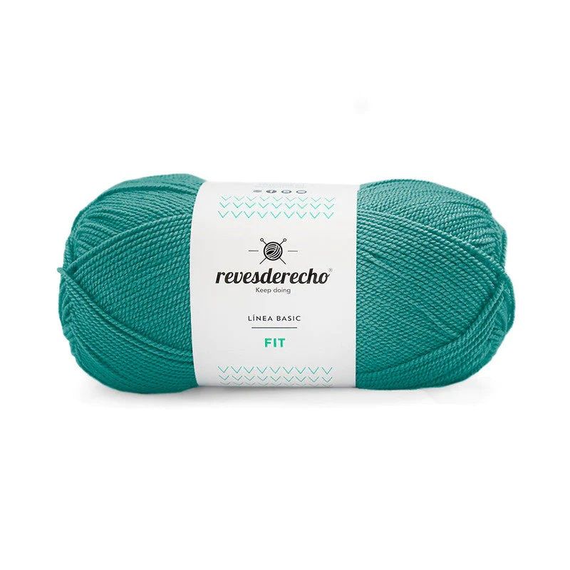 REVESDERECHO - Hilo FIT 100grs - Verde Colombia 0554