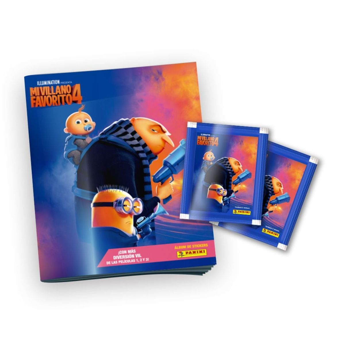 PANINI - Pack Álbum + 20 Sobres Mi Villano Favorito 4