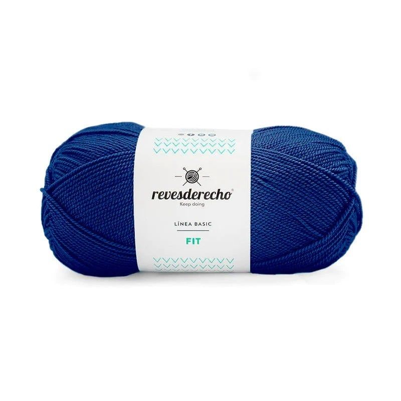 REVESDERECHO - Hilo FIT 100grs - Azul Rey 0817
