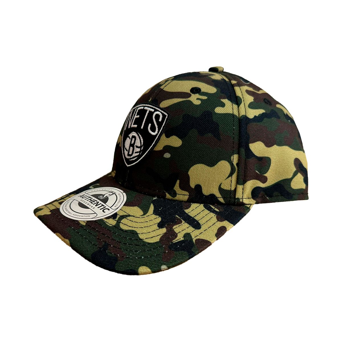 NBA - Gorra NBA Brooklyn Nets Authentic Headwear Color Camuflaje