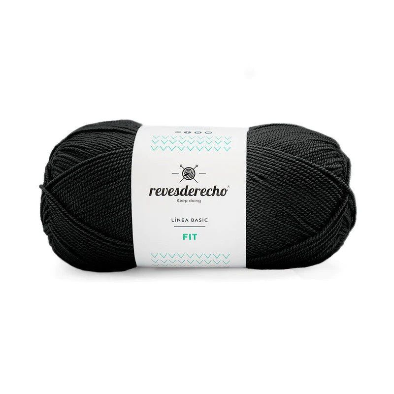REVESDERECHO - Hilo FIT 100grs - Negro 8902
