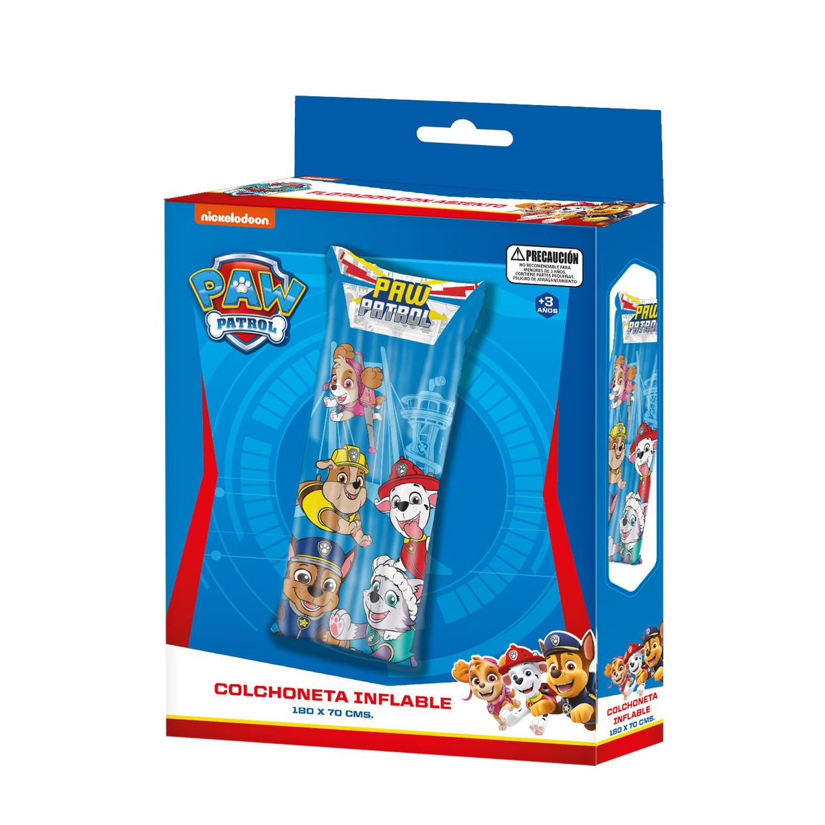 PAW PATROL - Colchoneta 180x70 cm Paw Patrol Pronobel.-