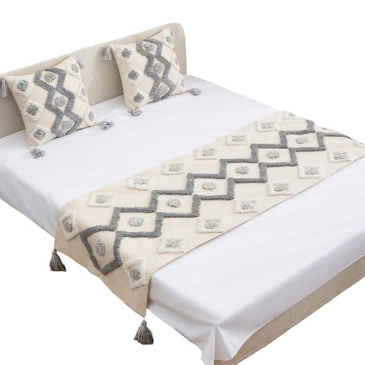 GENERICO - PIECERA BOHO ELEGANTE SIN FUNDAS