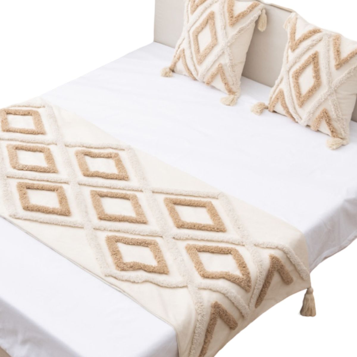 GENERICO - PIECERA BOHO ELEGANTE SIN FUNDAS