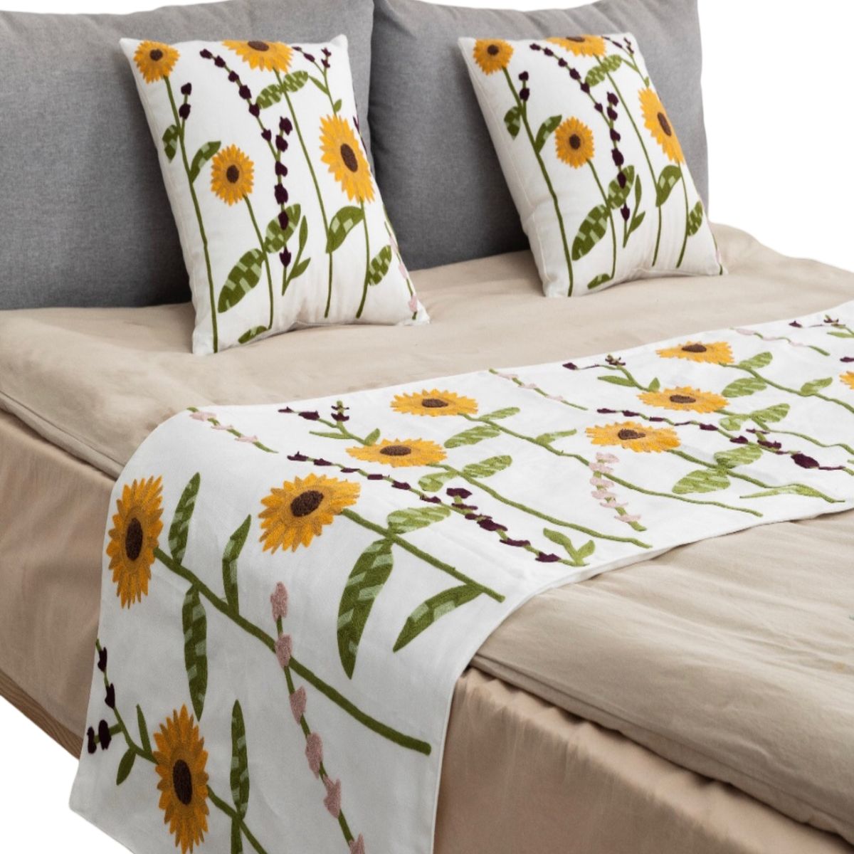 GENERICO - PIECERA BORDADA SIN FUNDAS