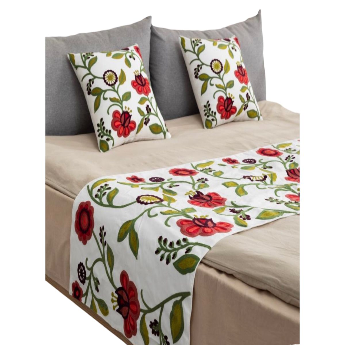 GENERICO - PIECERA BORDADA SIN FUNDAS