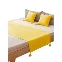 SET DE PIECERA MAS 2 FUNDAS DE LINO