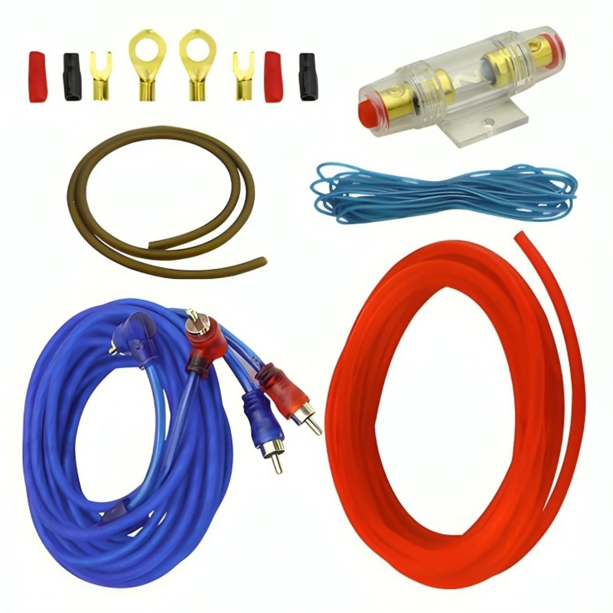 OEM - KIT CABLES PARA AMPLIFICADOR MODMY-8 1500W EN BLISTER