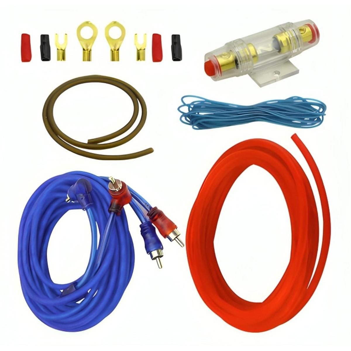 OEM - KIT CABLES PARA AMPLIFICADOR MODMY-8 1500W EN BLISTER