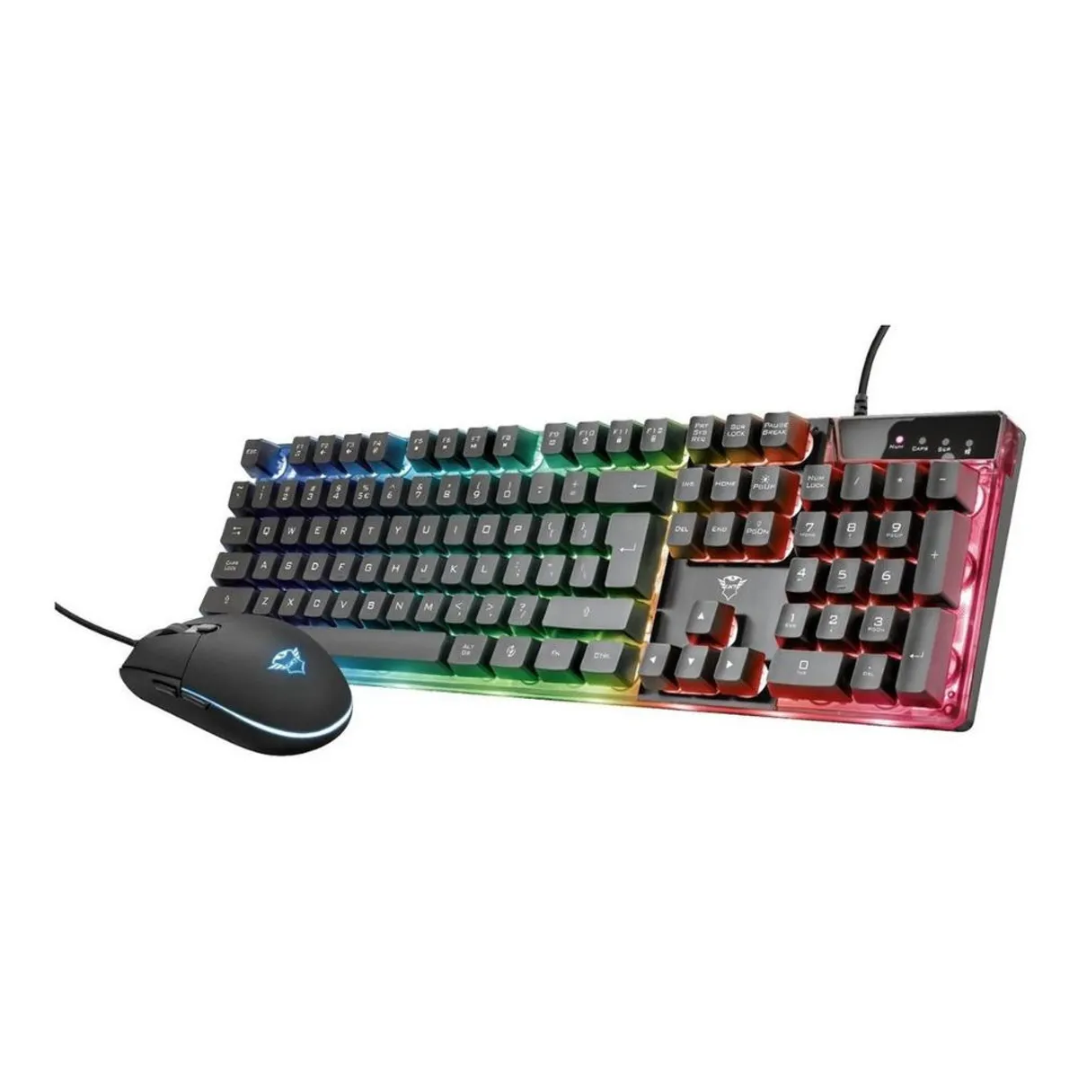TRUST - Kit Teclado Y Mouse Gamer Azor Gxt 838 Trust
